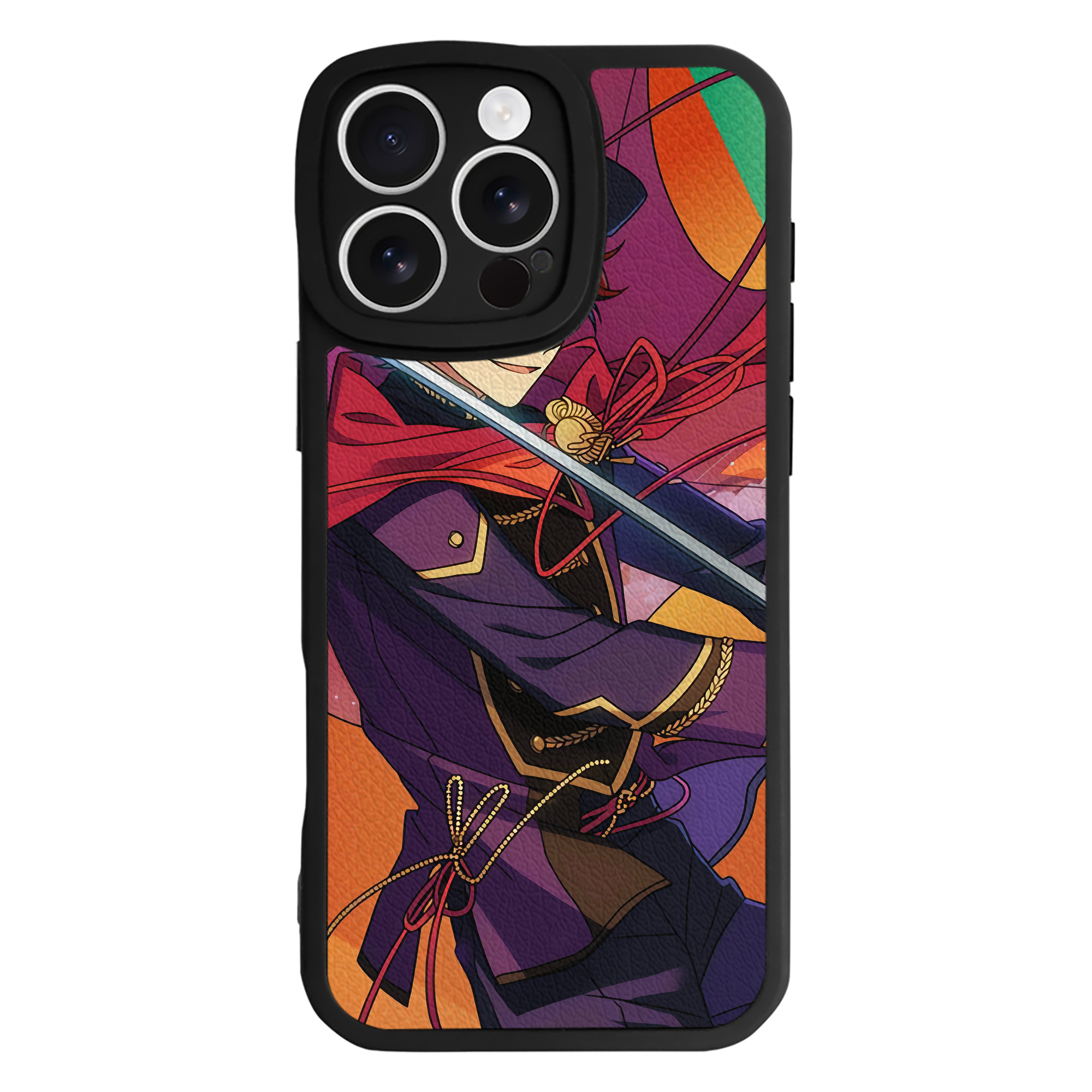 （画像用） あんさんぶるスターズ! Ensemble Stars 【iPhone 16シリーズ対応】シリコンスマホケース（レザー調） 材質：シリコン